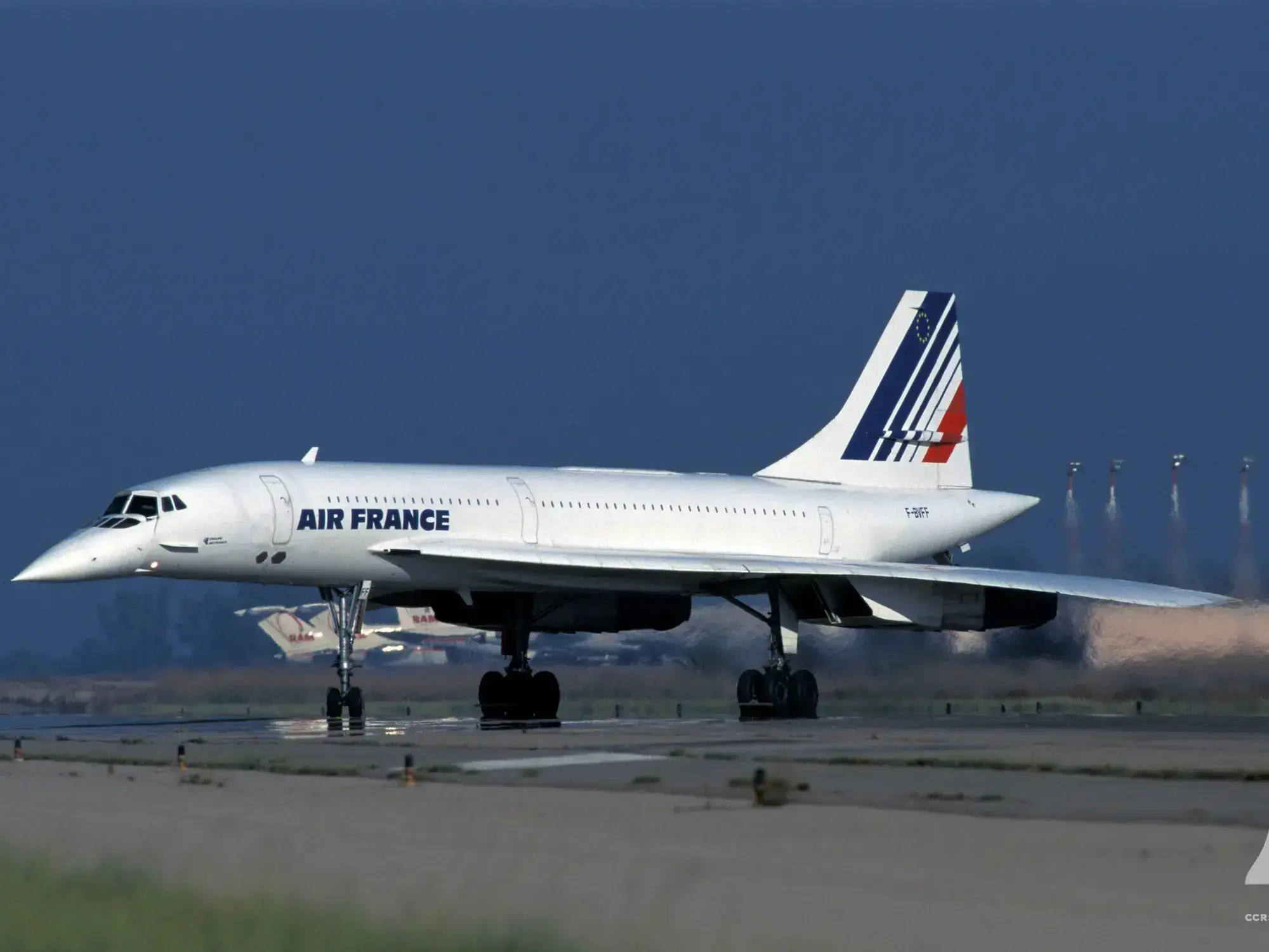 Concorde de Air France.