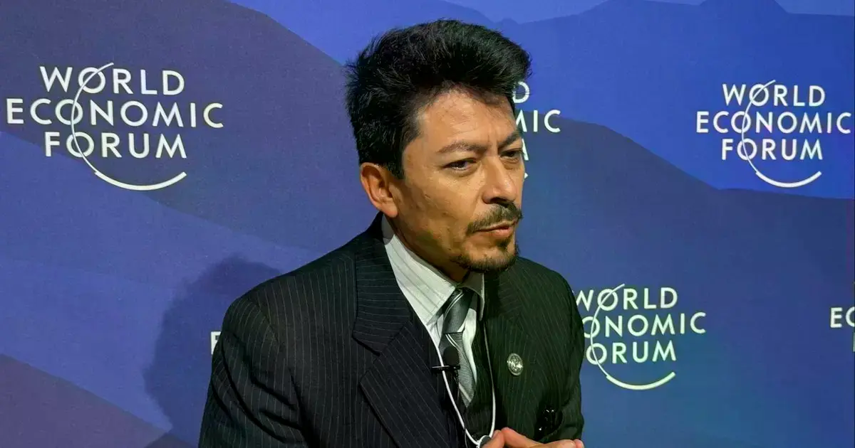 Aramayo destaca la presencia boliviana en el Foro Económico que se realiza en Suiza