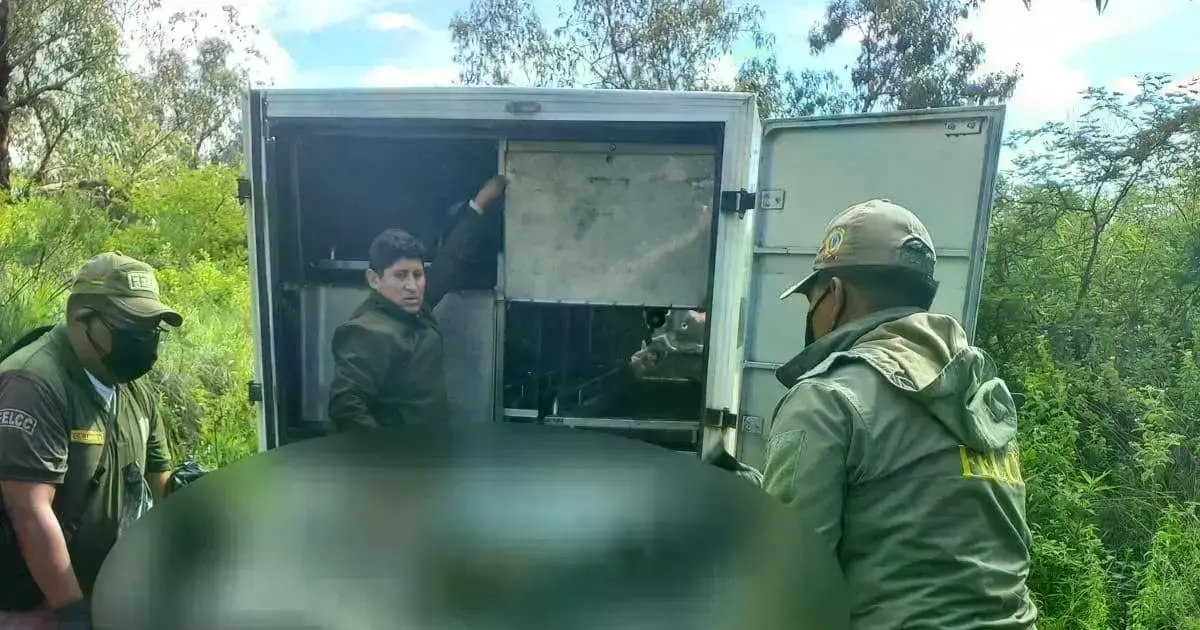 Agentes policiales hicieron el levantamiento del cuerpo