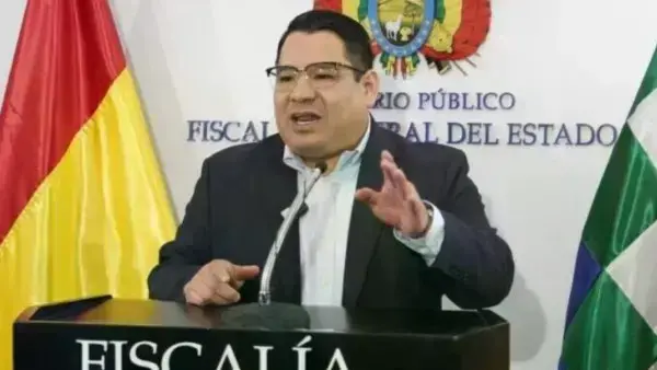 Roger Mariaca, fiscal general del Estado.