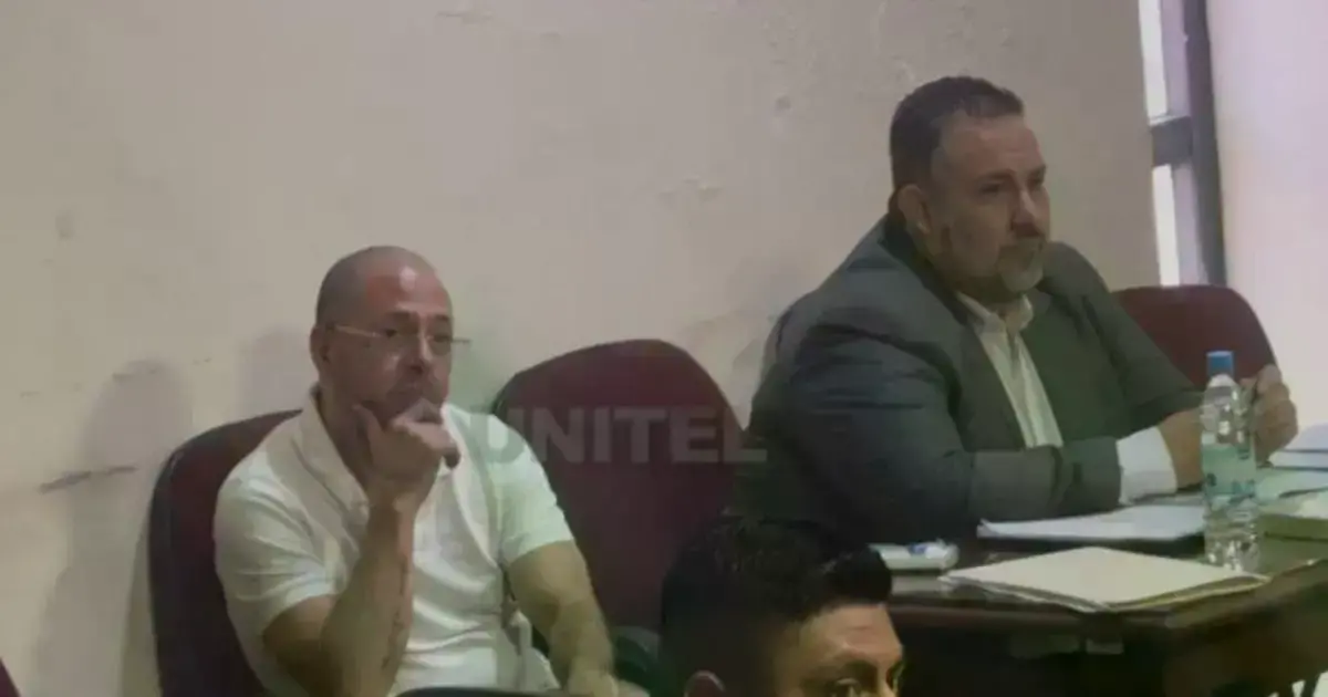 El juez Hebert Zeballos en su audiencia cautelar