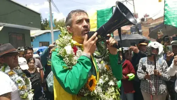 Xavier Iturralde, candidato a la Alcaldía de La Paz.
