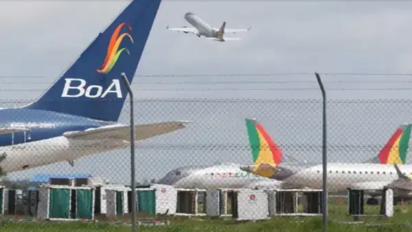Aeropuerto ViruViru en Santa Cruz.