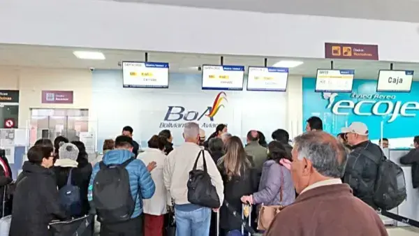 Imagen referencial de avión.