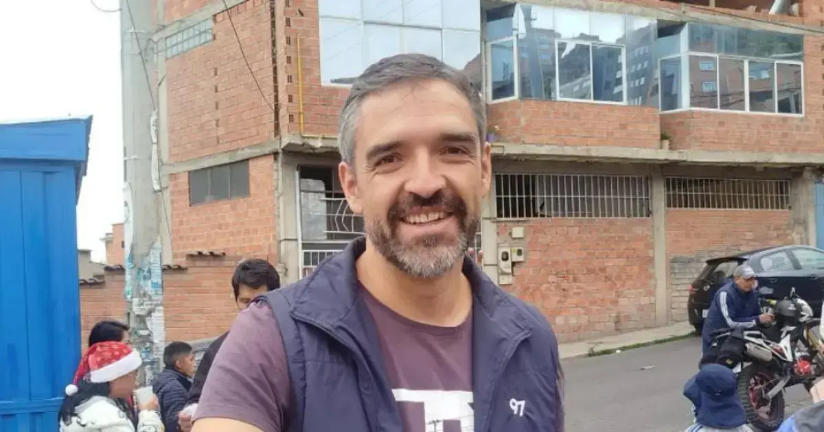 Xavier Iturralde, candidato a la Alcaldía de La Paz.