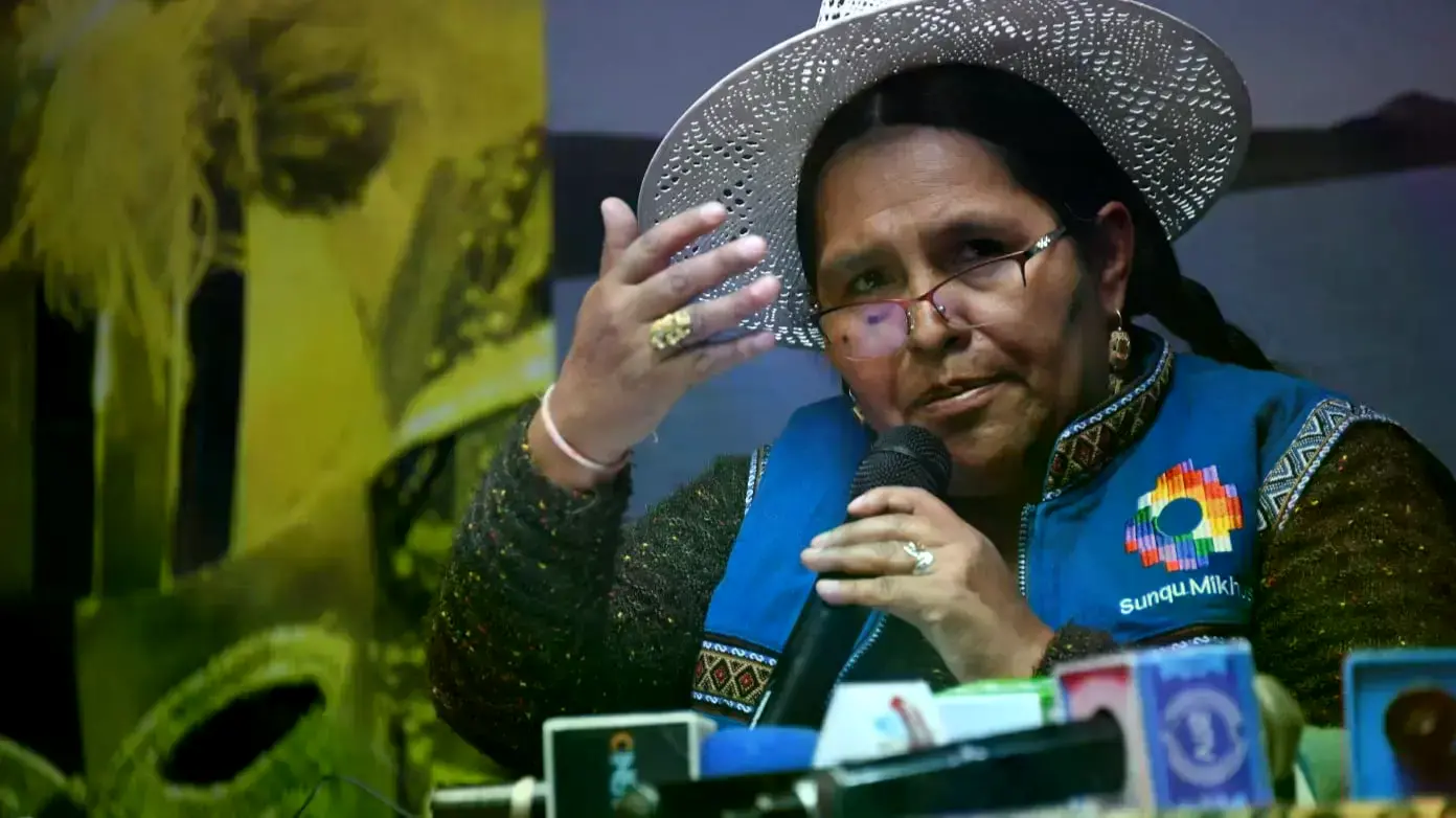 Sabina Orellana, exministra de Culturas.
