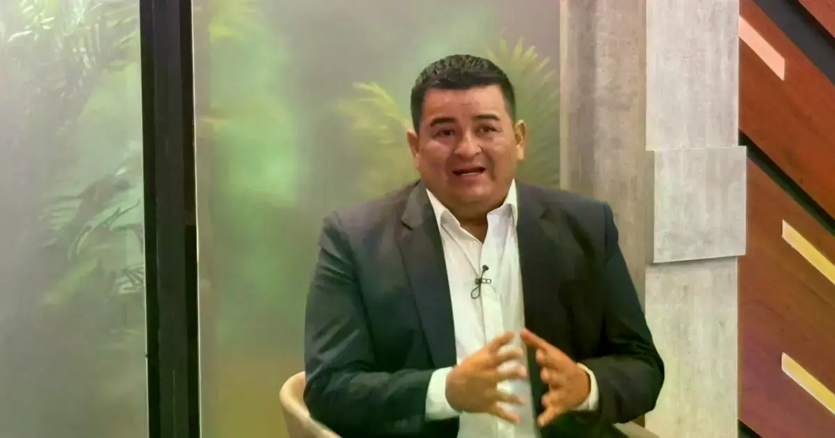 Enrique Siles, candidato a primer concejal en Cochabamba.