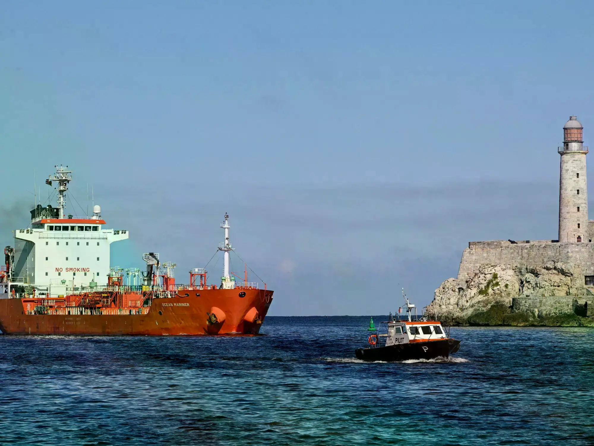 Un petrolero llega a La Habana tras partir de Veracruz.