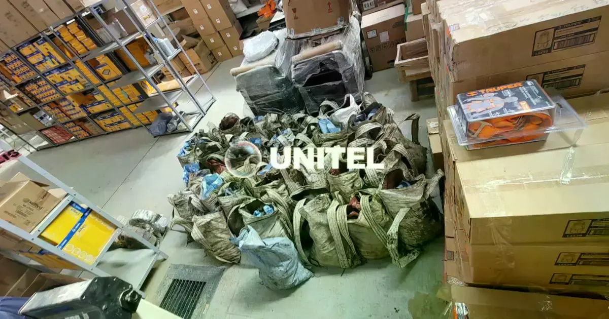 El mineral fue secuestrado por la Policía.