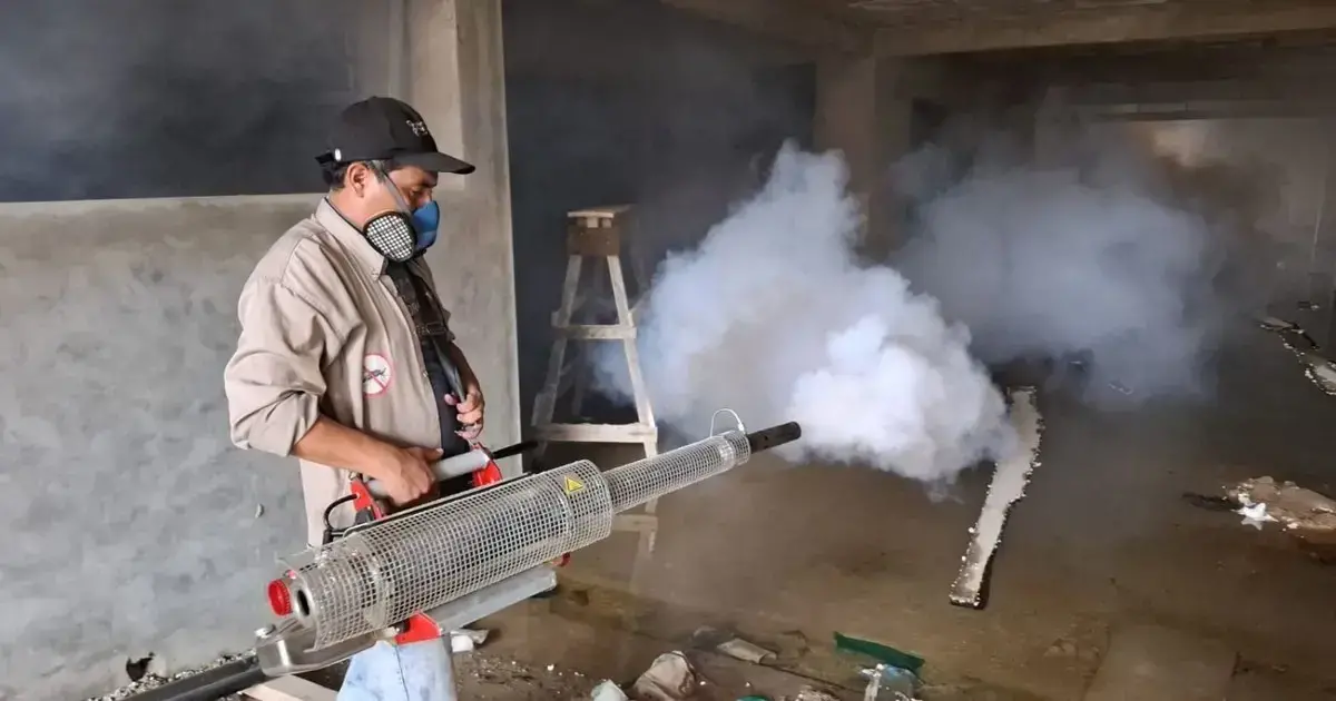 Fumigación en Yapacaní para evitar la proliferación de dengue y chikungunya