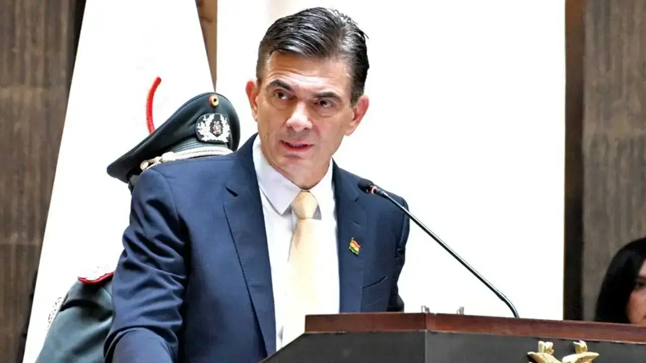 El presidente Rodrigo Paz.