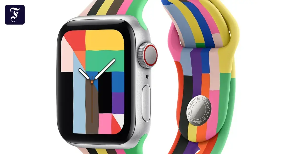 Bunt ist das Band: Apple komponiert mit frischen Farben