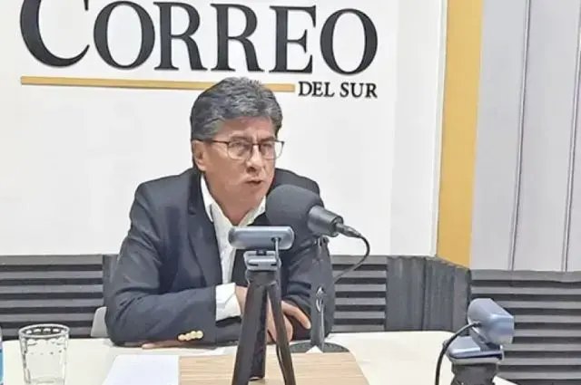 Orlando Ceballos, candidato a gobernador con la Alianza Unidos Por los Pueblos (AUPP).