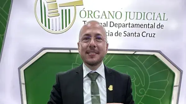 El juez Hebert Zeballos.