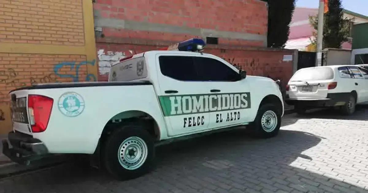 El minero fue trasladado a la morgue judicial de La Paz.
