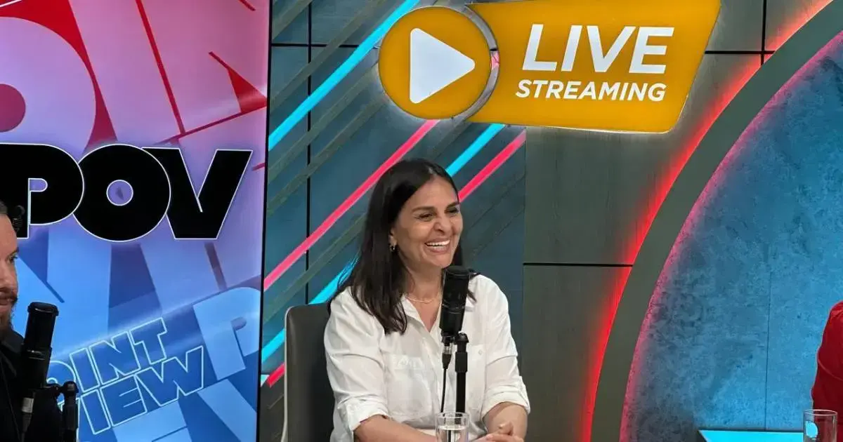 Rosario Schamisseddine durante una entrevista.