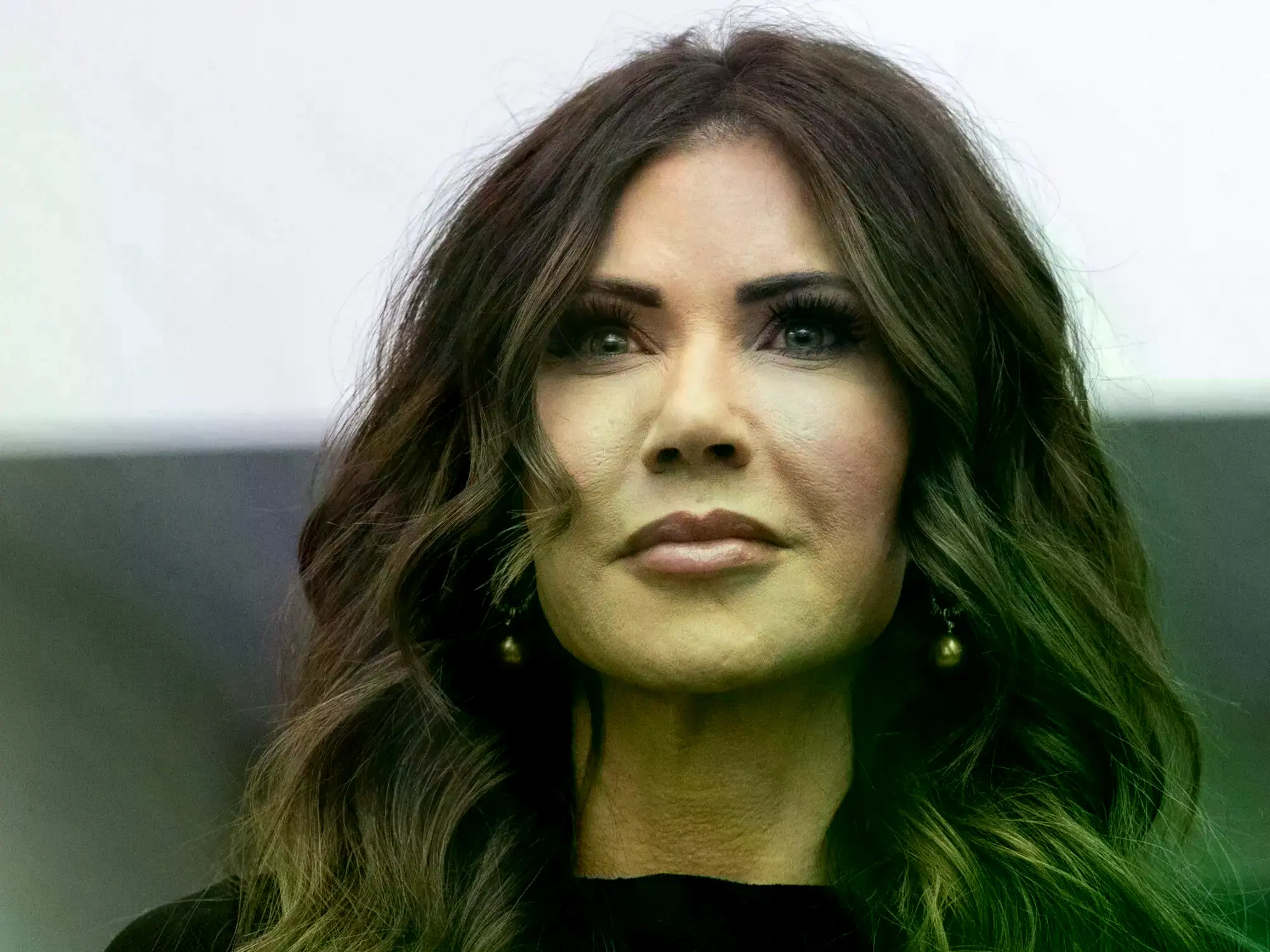 Kristi Noem, ministra de Seguridad Nacional.