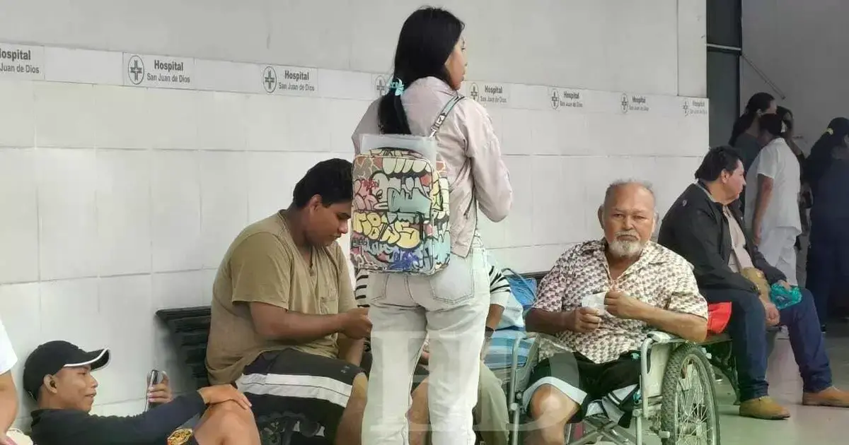 Paro de salud en el Hospital San Juan de Dios