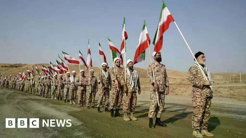 Símbolo de los Guardianes de la Revolución Islámica de Irán.
