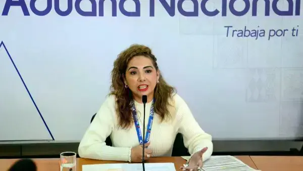 Karina Serrudo, exdirectora de Aduana Nacional.