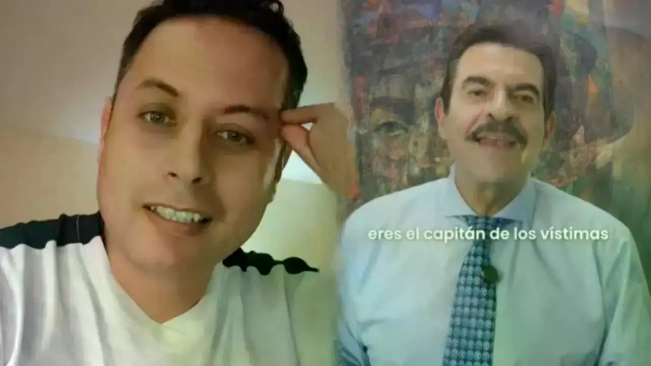 Edmand Lara (i) y Manfred Reyes Villa.