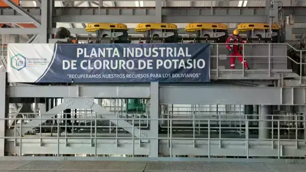 Ambientes de la Planta Industrial de Cloruro de Potasio.