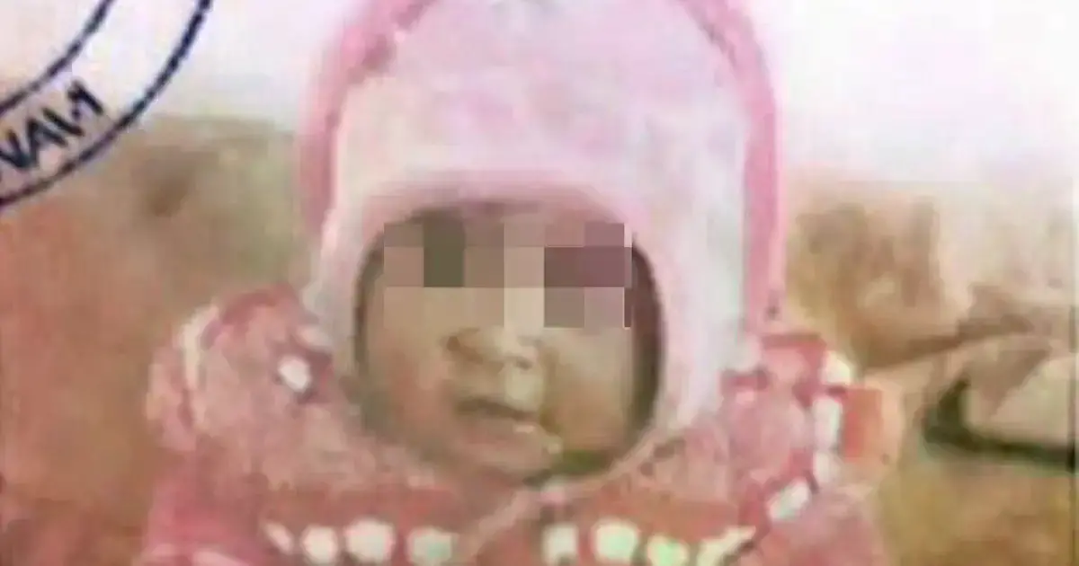 La bebé que fue reportada como desaparecida en Caranavi.