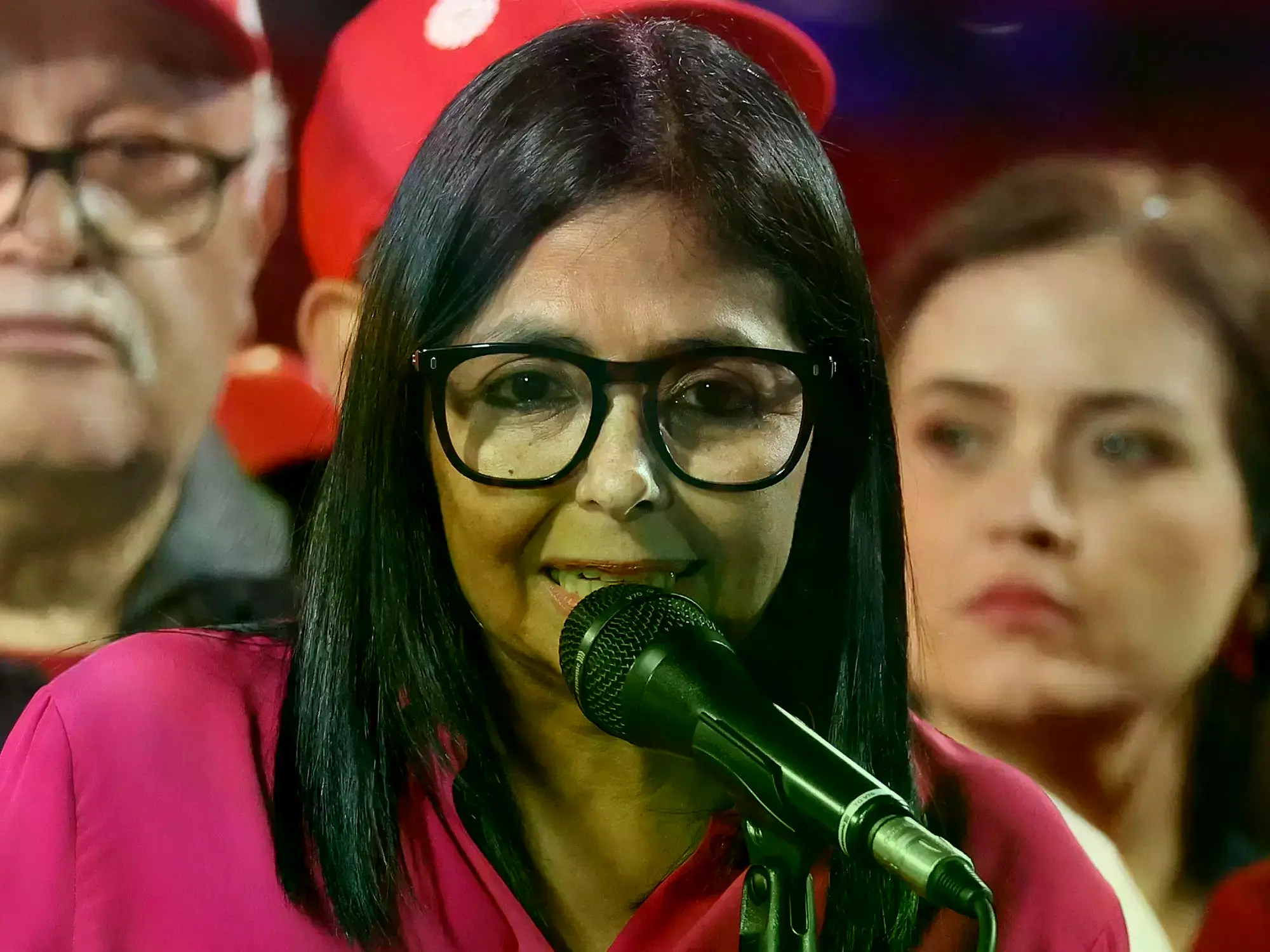 La presidenta encargada de Venezuela, Delcy Rodríguez.