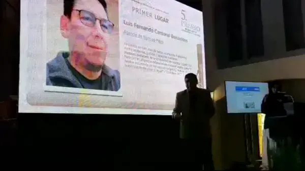 Premiación de la Asoban a reportajes periodísticos.