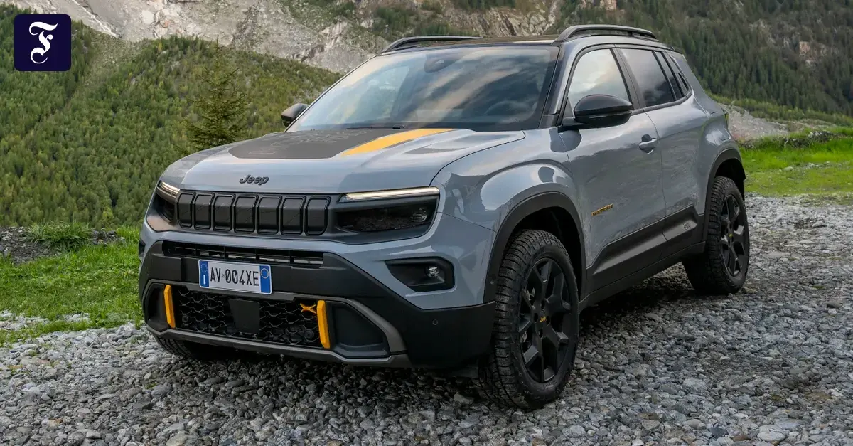 Jeep Avenger 4xe edición especial The North Face