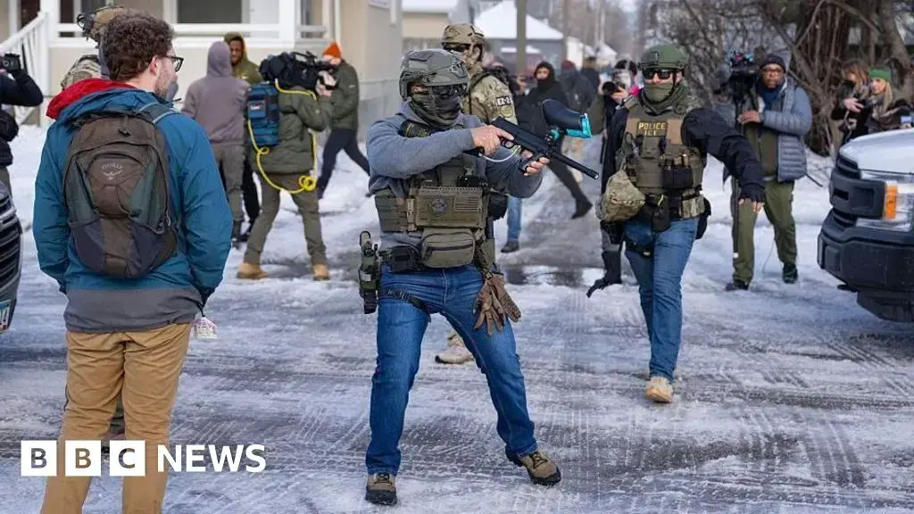Protestas contra las acciones de ICE en Estados Unidos.