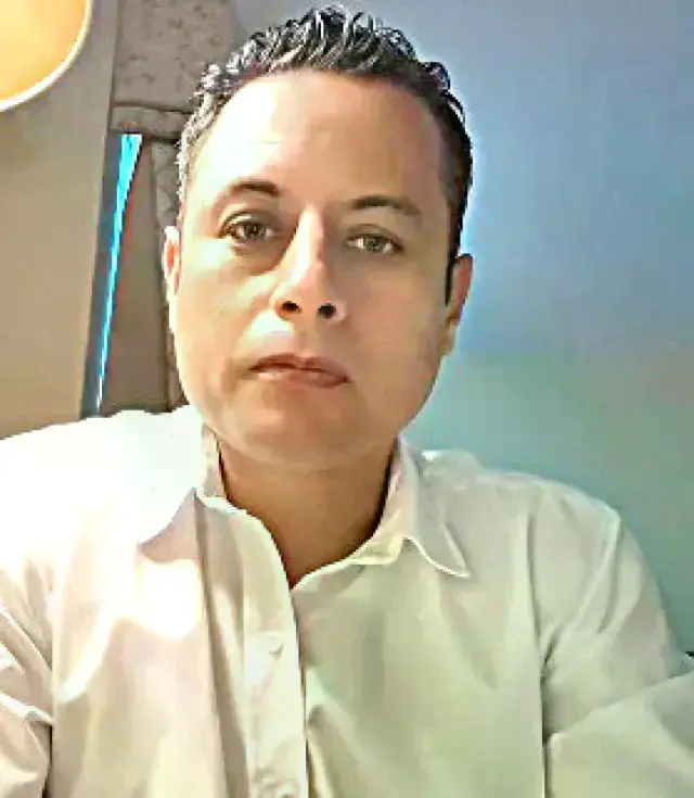 El vicepresidente Edmand Lara en el video en el que se dirigió al Presidente.