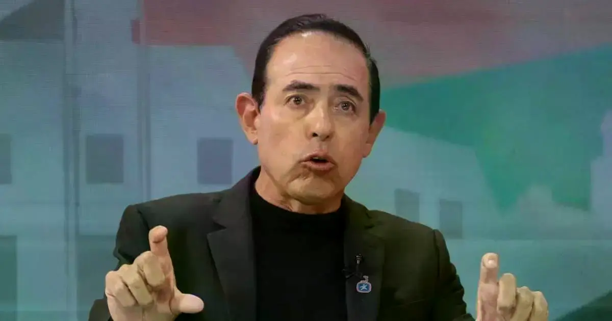 El candidato a la Alcaldía de La Paz, César Dockweiler.