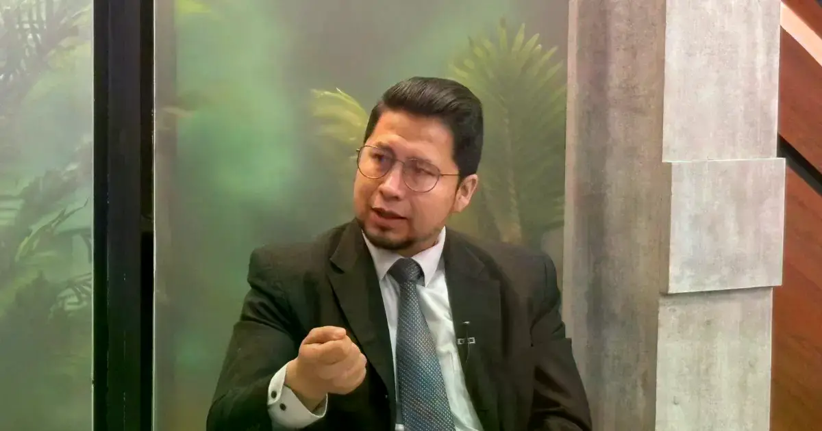 Daniel Quinteros, presidente del TED de Cochabamba.