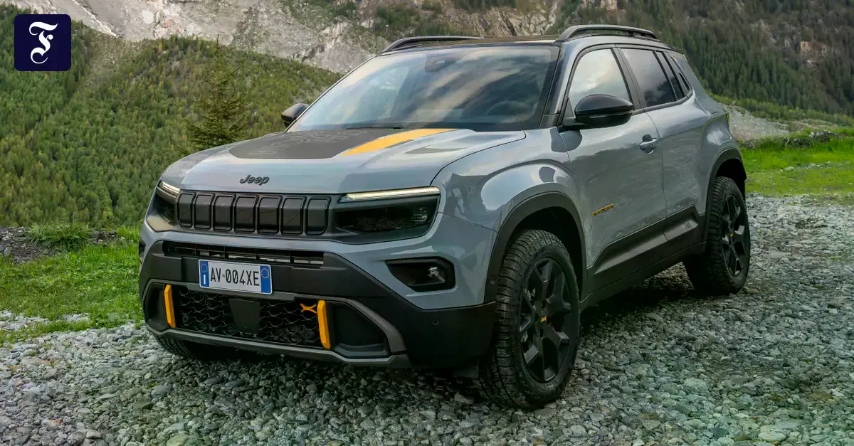 Jeep Avenger 4xe edición especial The North Face