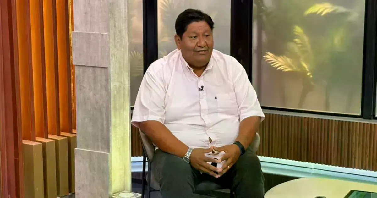 Alfredo Solares, candidato a alcalde de Santa Cruz de la Sierra.
