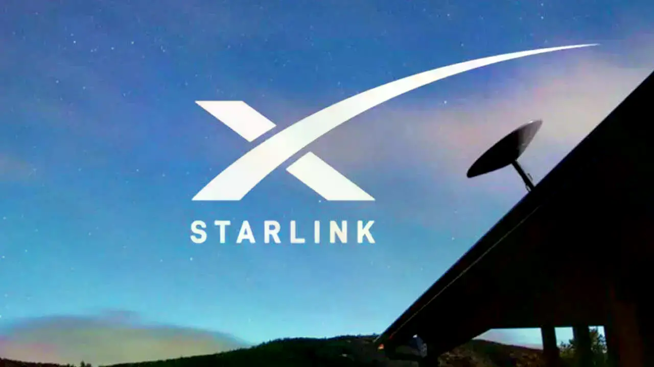 Logo de la empresa Starlink.