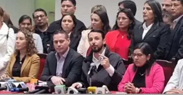 El candidato a la Gobernación de Santa Cruz por Libre, Juan Pablo Velasco.