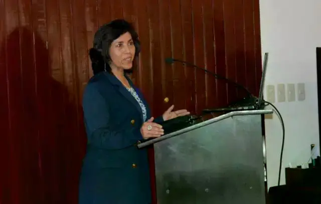 La nueva contralora interina, Sandra Quiroga Solano.