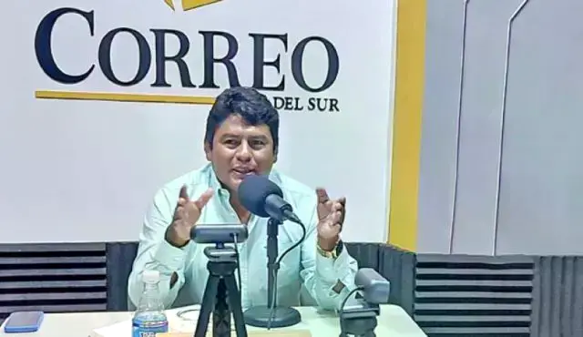 Dorfio Mancilla, aspirante a gobernador de Por Siempre Chuquisaca.