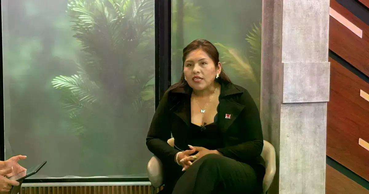 Ruth Ajacopa, candidata a primer concejal para Cochabamba