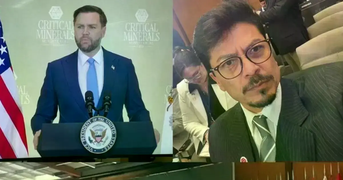 El canciller de Bolivia participa de un foro sobre minerales críticos en EEUU.