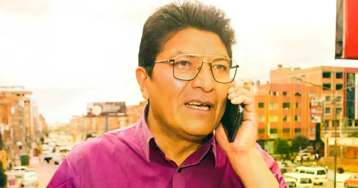 Javier Tarqui, candidato a la Alcaldía de El Alto por APB-Súmate.