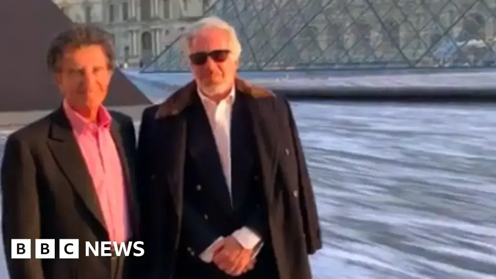 Jack Lang (izquierda) con Jeffrey Epstein