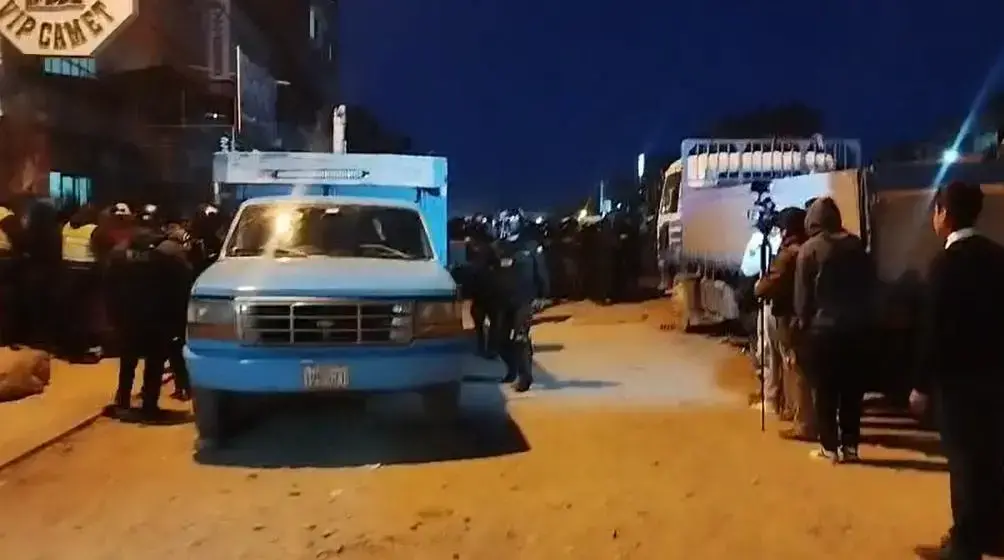 Operativo de la ANH para el secuestro de garrafas de GLP.