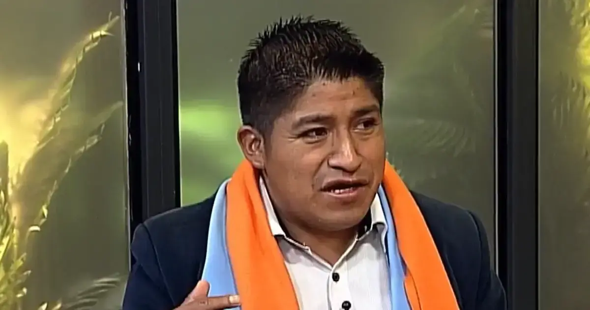 Esteban Pati, postulante por Nueva Generación Patriótica (NGP) a la Alcaldía de El Alto.