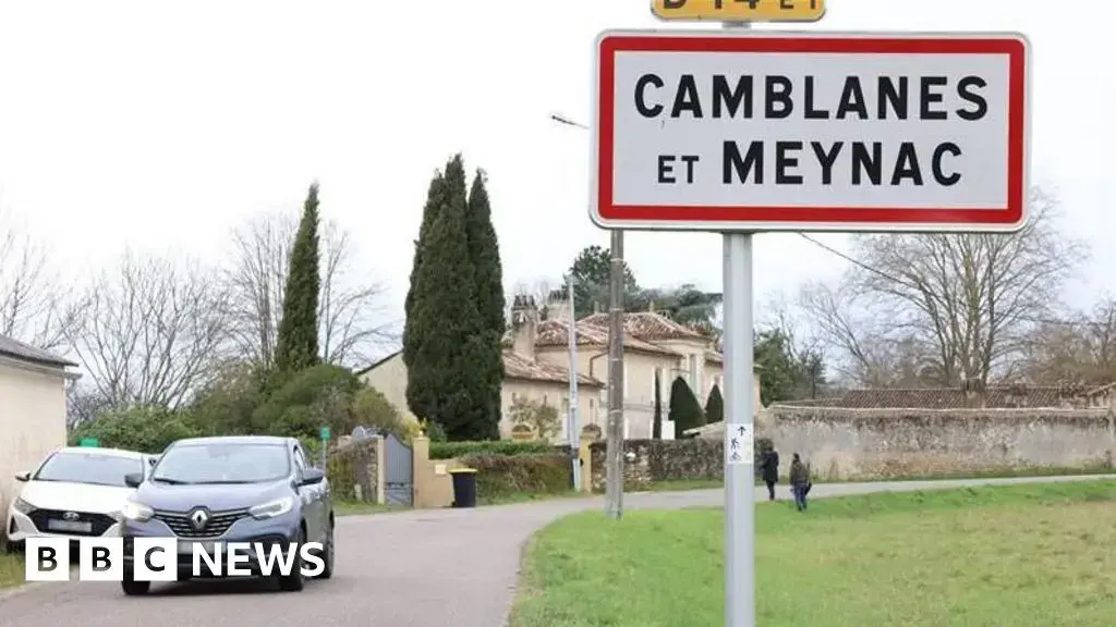 Una casa típica en el pueblo francés de Camblanes-et-Meynac, donde se alojaban los sospechosos.