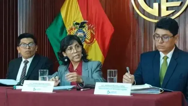La contralora general del Estado, Sandra Quiroga.
