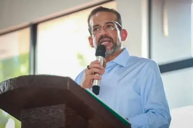 El gobernador de Santa Cruz, Luis Fernando Camacho.