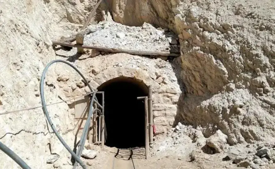 Una de las minas en Potosí.